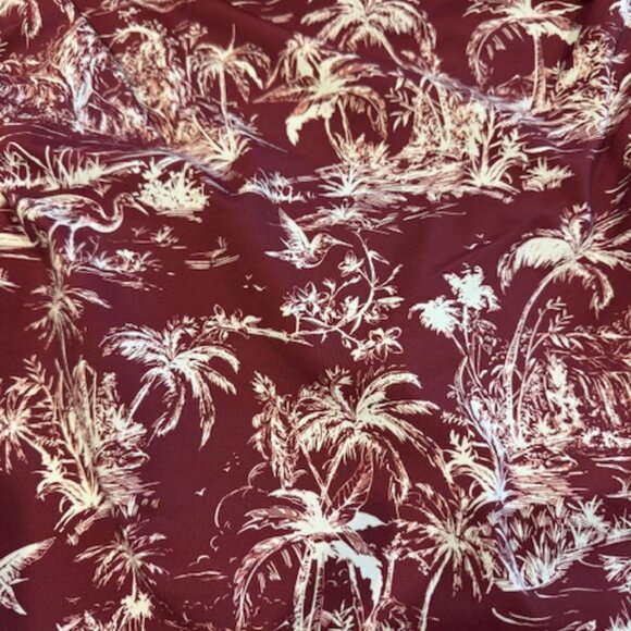 NWT Women's Land's End Smoothing Square Neck Ruched Swim Dress Swimsuit Sz 18 - Picture 5 of 8